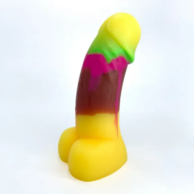 Tentickle Woodsman Burgy Nights dildo x-small zacht UV