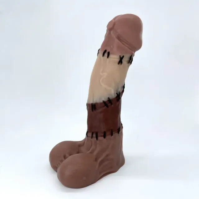 Tentickle Frankie Patchwork Monster dildo medium soft
