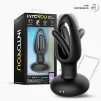 Intoyou Zack vibrerende buttplug met tong en app