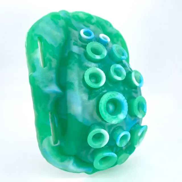 Tentickle Gorj Tropical Shore grinder dildo super soft