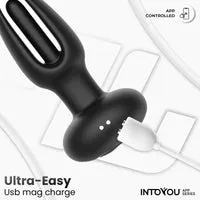Intoyou Zack vibrerende buttplug met tong en app