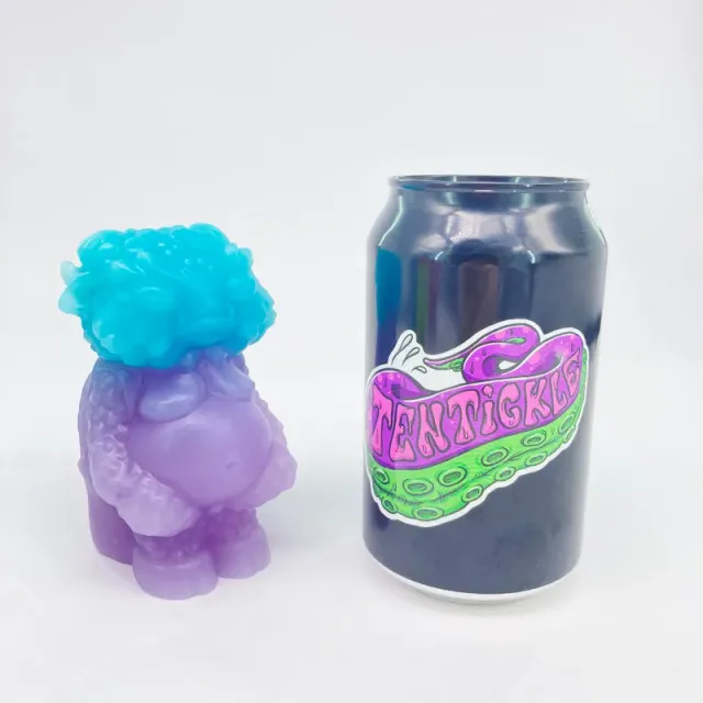 Tentickle Grumpus Icy Sparkle squishy soft
