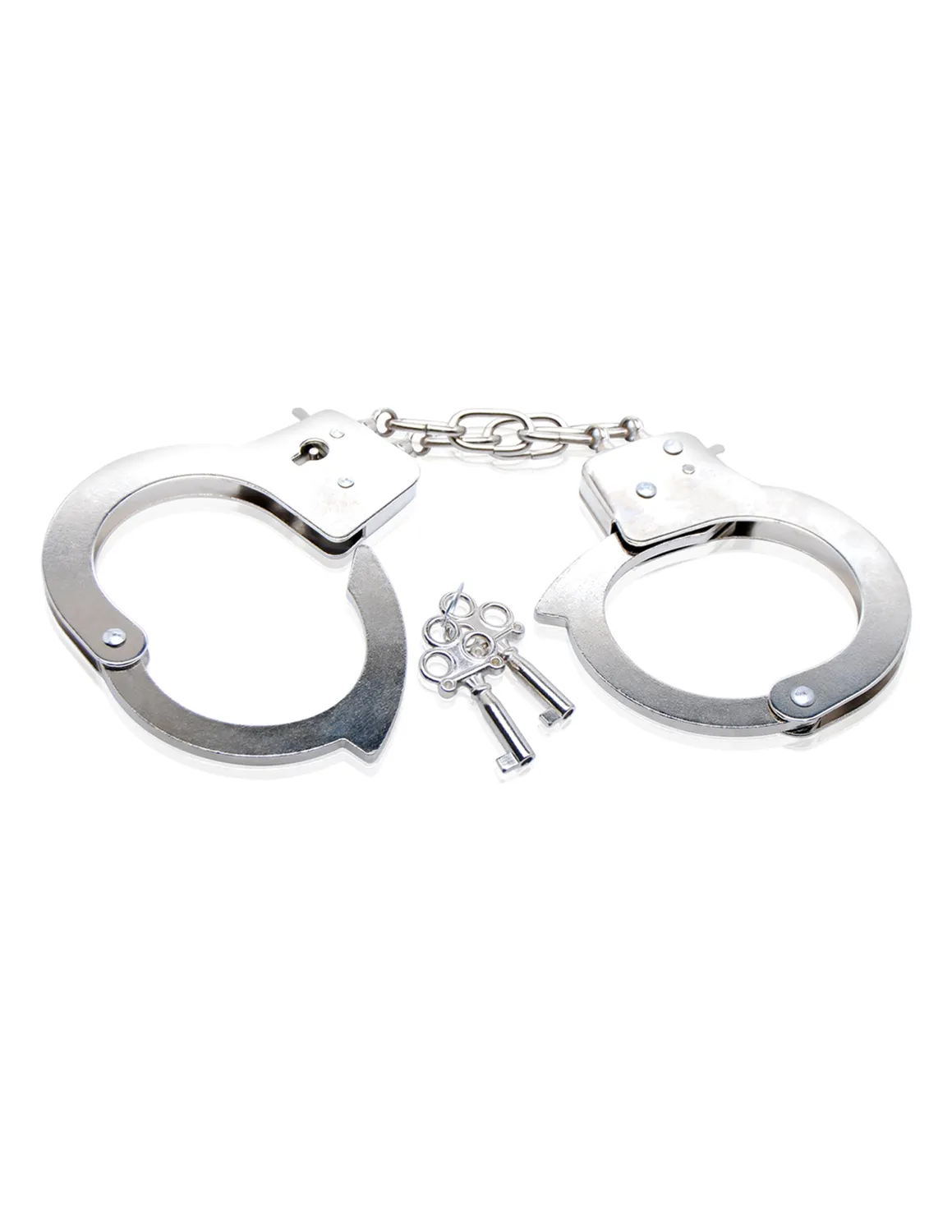 Pipedream Fetish Fantasy Beginners Metal Cuffs handboeien zilver