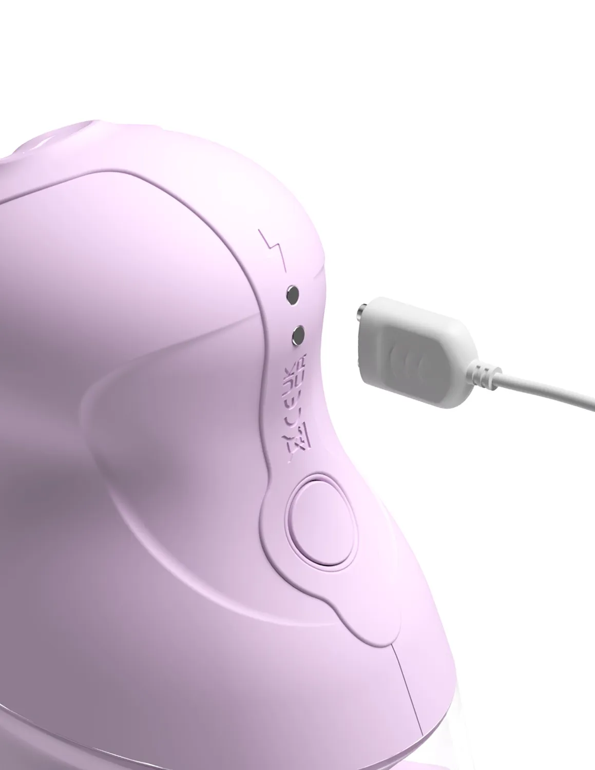 Pipedream Veloura Touch luchtdrukvibrator paars siliconen zuigstand