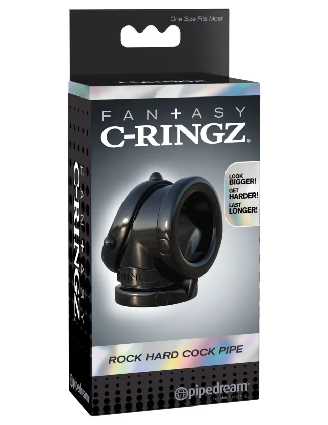 Pipedream Fantasy C-Ringz Rock Hard Cock Pipe cockring