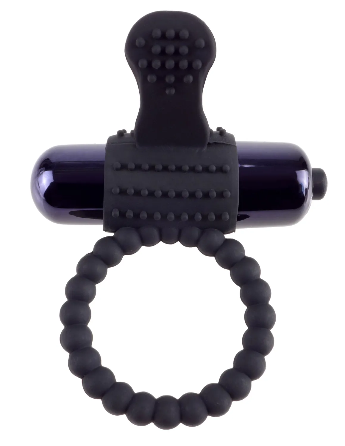 Pipedream Fantasy C-Ringz Vibrating Silicone Super Ring zwart trillend