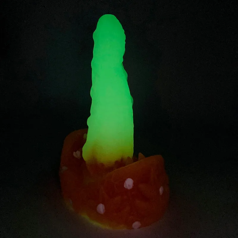 Tentickle Meenus Magical Mushroom dildo medium glow zacht