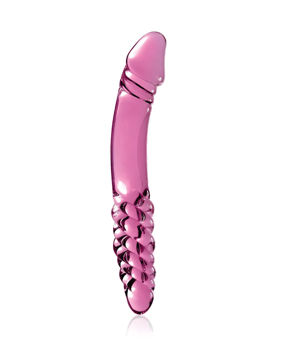 Pipedream Icicles No. 57 glazen dildo dubbelzijdig roze