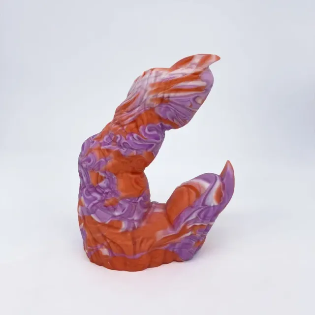 Tentickle Wölfing Sunset Flag Dildo Small Soft Flop
