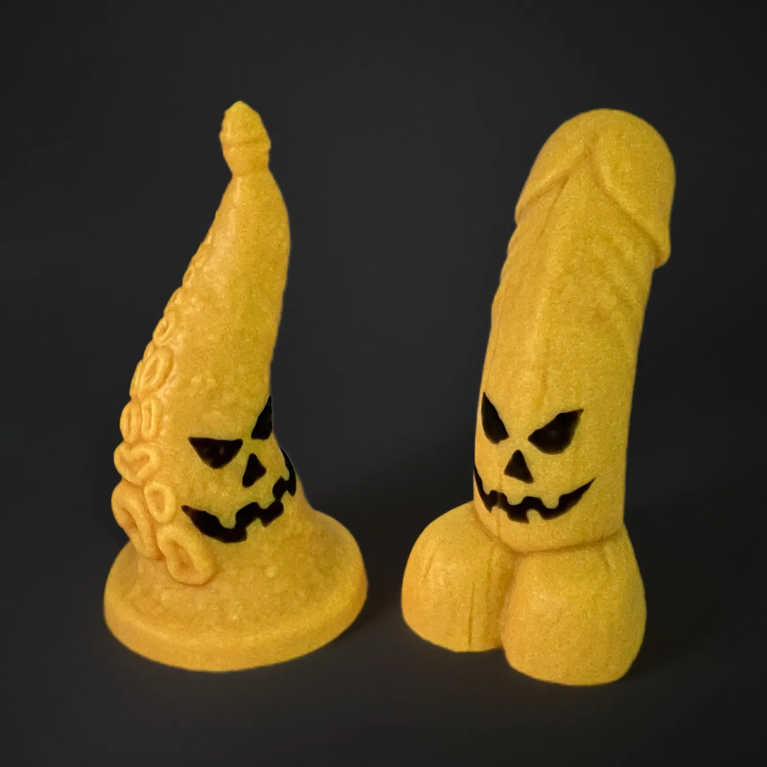 Tentickle Woodsman Jack O'ff dildo medium glow in the dark