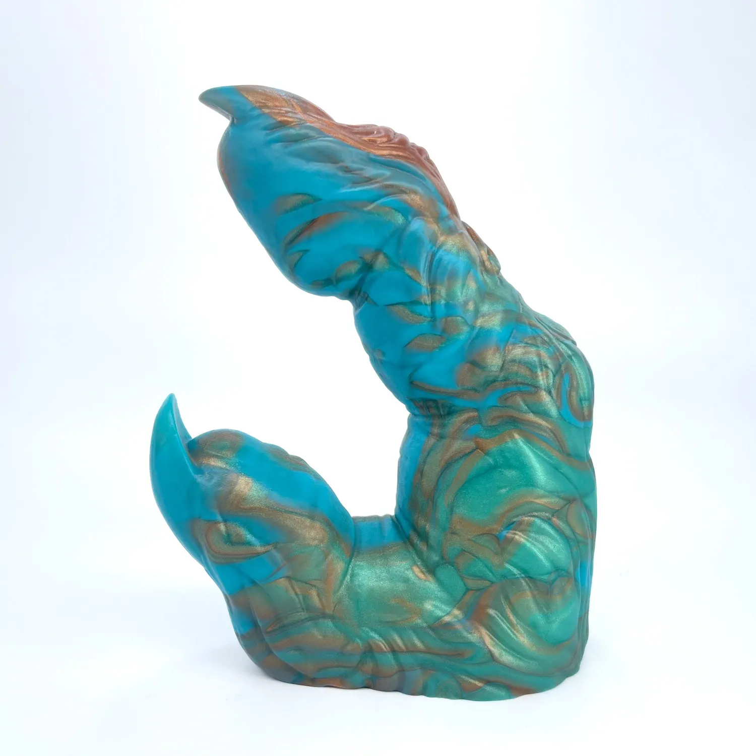 Tentickle Wölfing Verdigris dildo small soft zacht