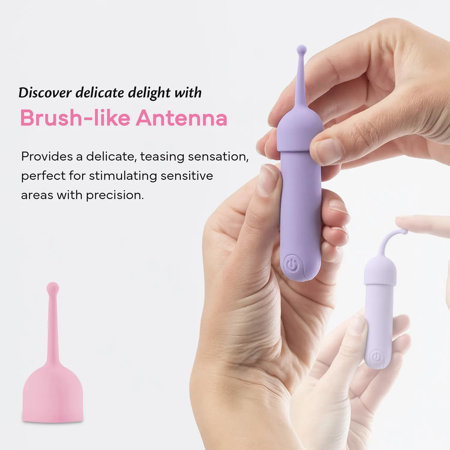 Fae Joy bullet vibrator met opzetstukken