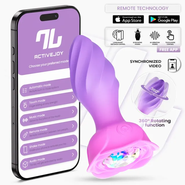 Intoyou Moxy buttplug met app en rotatie