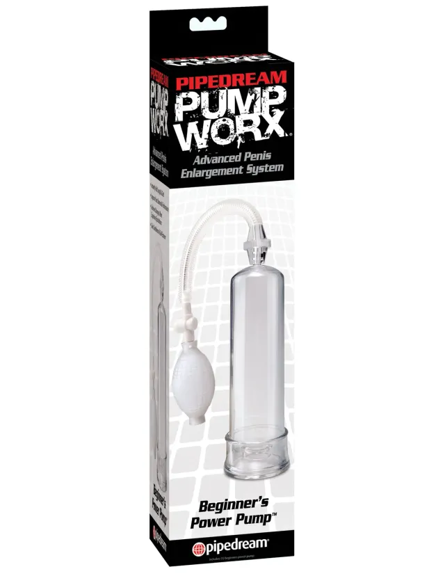 Pipedream Pump Worx Beginner's Power Pump penis pomp helder