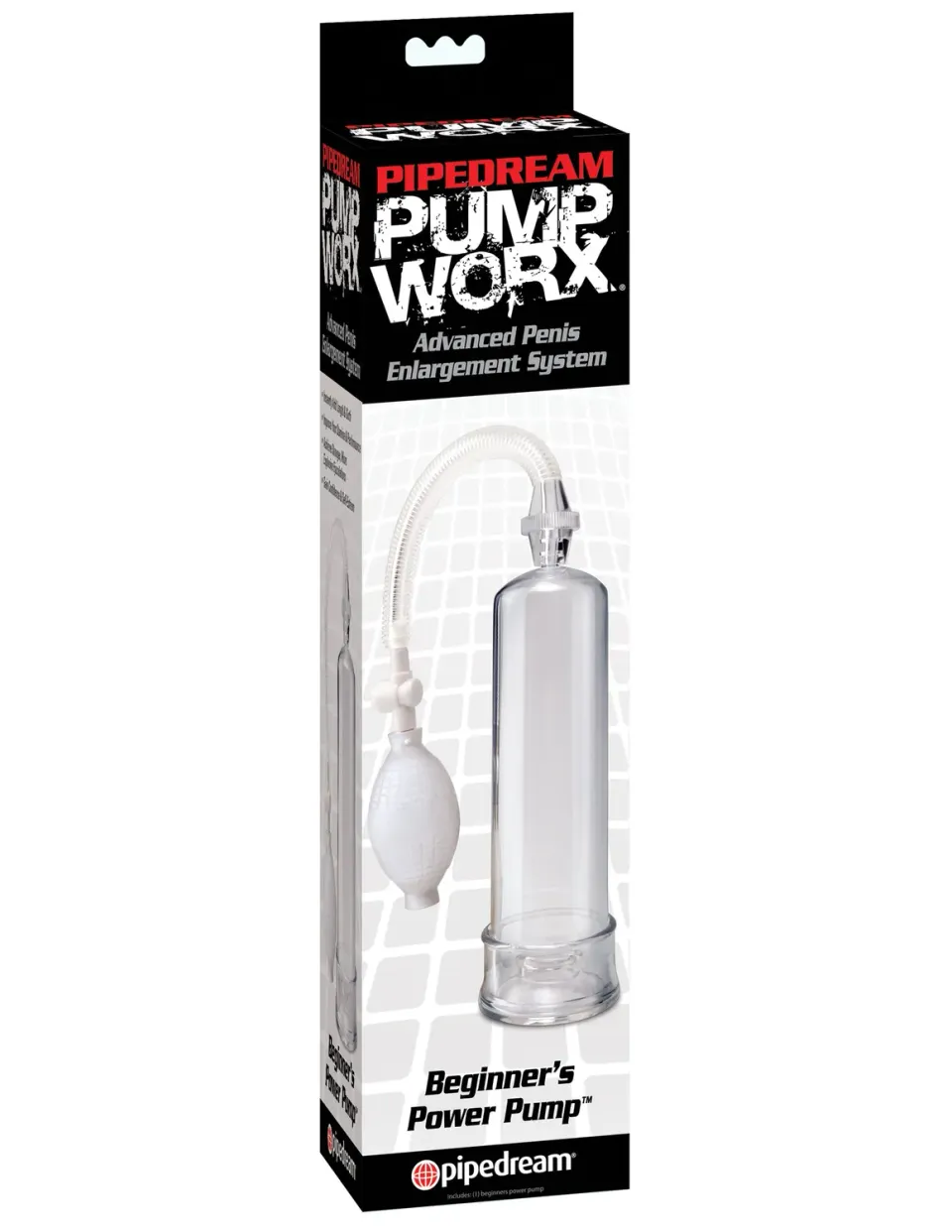 Pipedream Pump Worx Beginner's Power Pump penis pomp helder