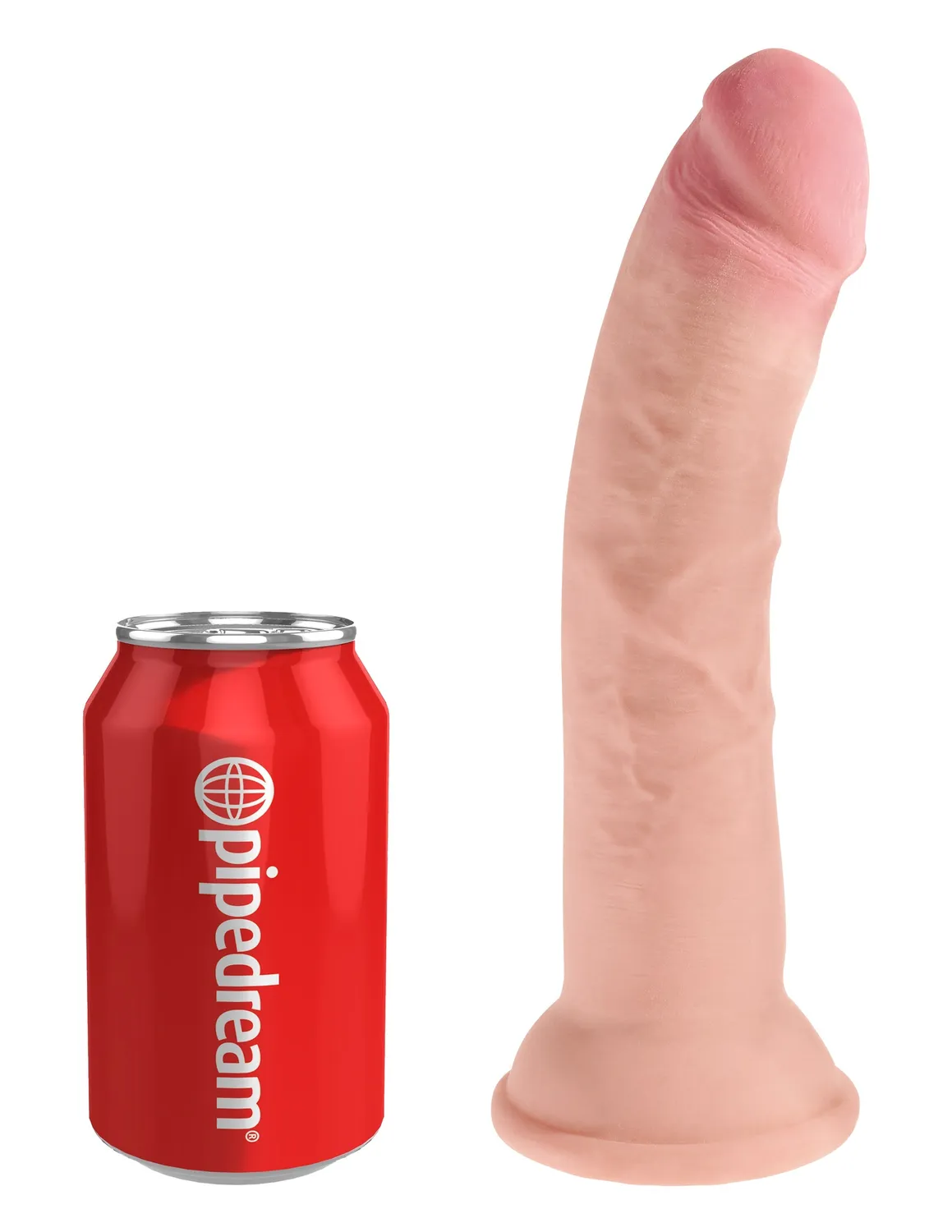 Pipedream King Cock Plus 8" Triple Density Cock dildo light realistisch