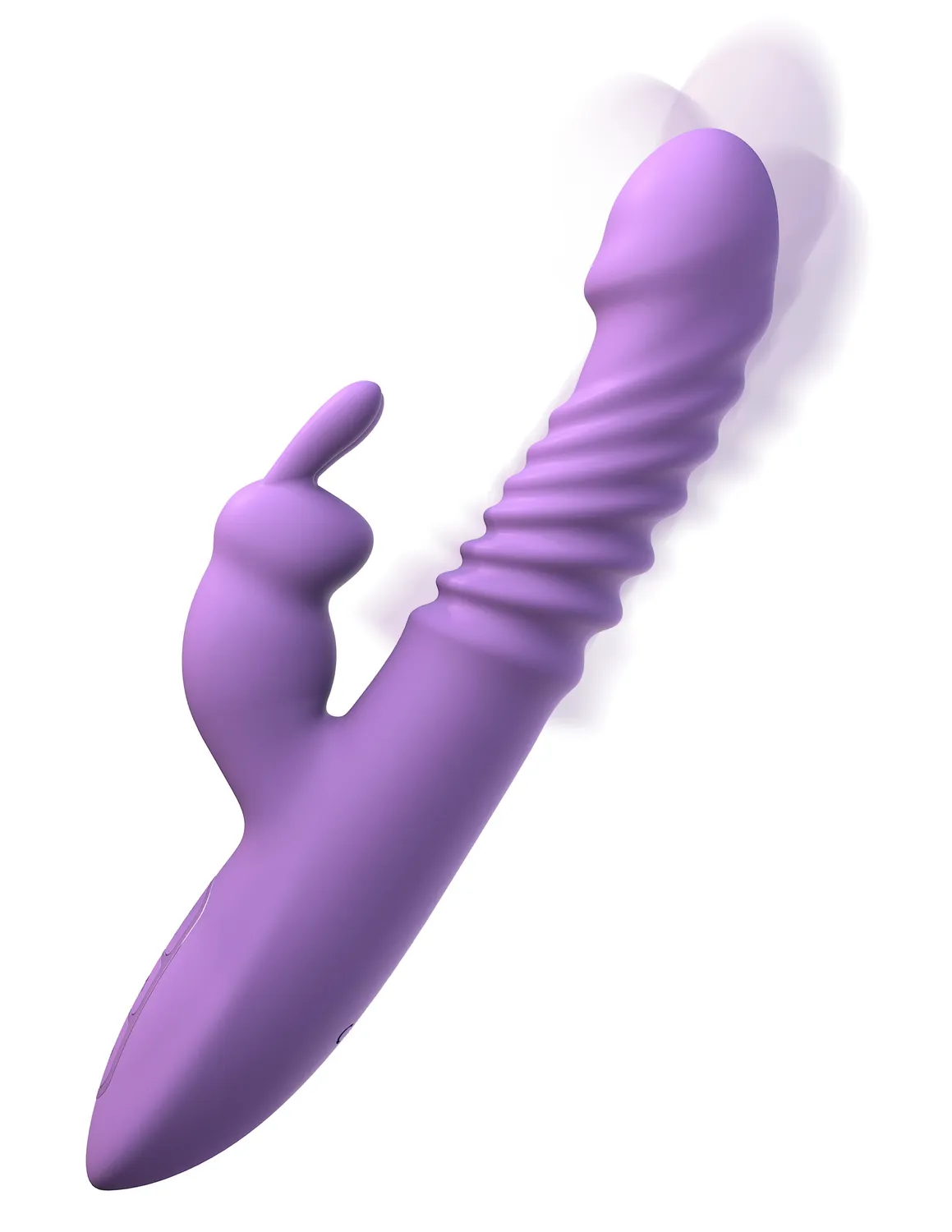 Pipedream Fantasy For Her Thrusting rabbit vibrator paars verwarmend