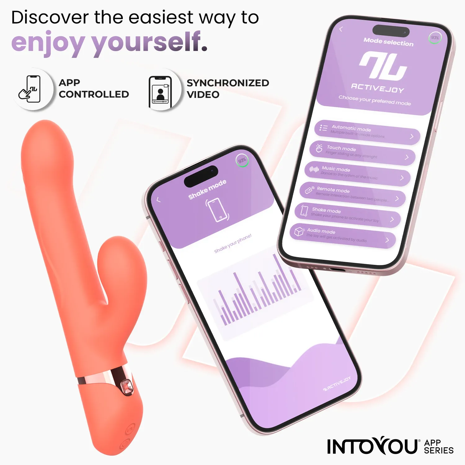 Intoyou Mindy G-spot vibrator met app en 4 functies