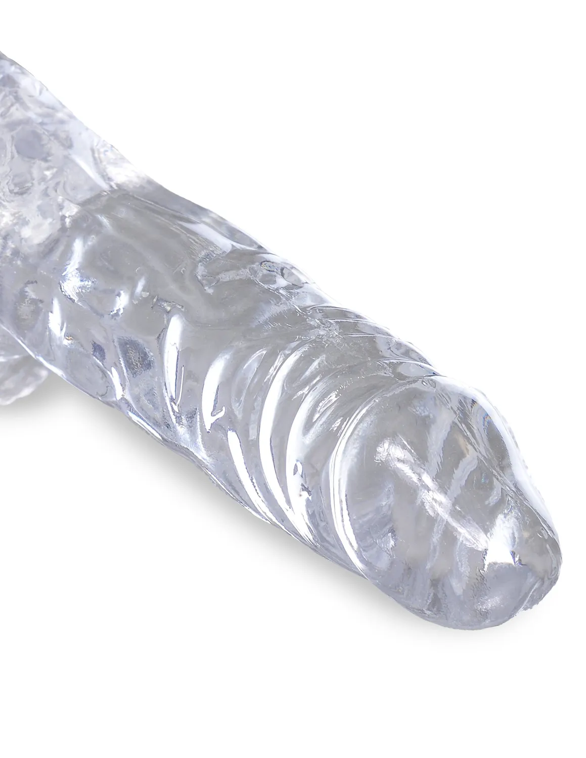 Pipedream King Cock Clear 4 inch dildo transparant met zuignap