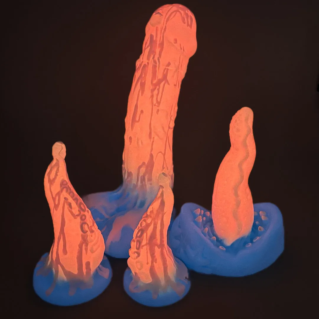 Tentickle Frankie dildo Trans Joy monstrous soft GITD
