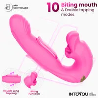 Intoyou Bimby Rabbit Vibrator met App bijtend 3-in-1