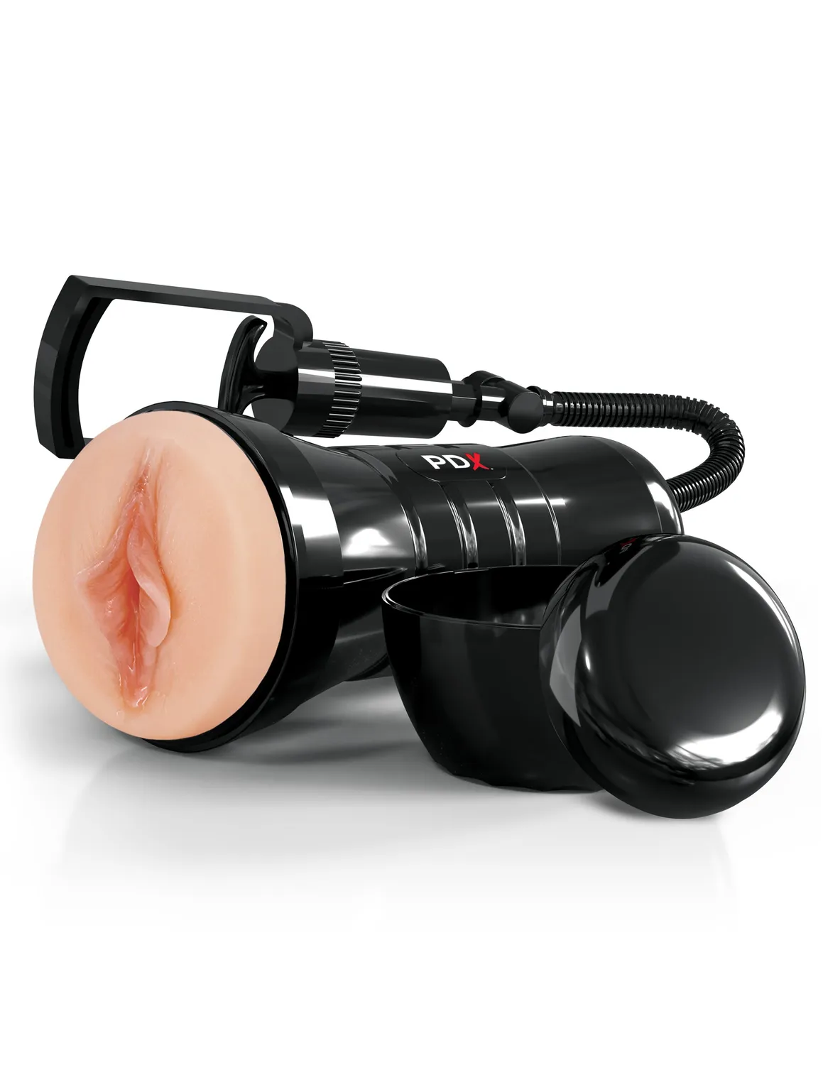 Pipedream Wet Pussies Super Sucker XXL stroker met zuigpomp