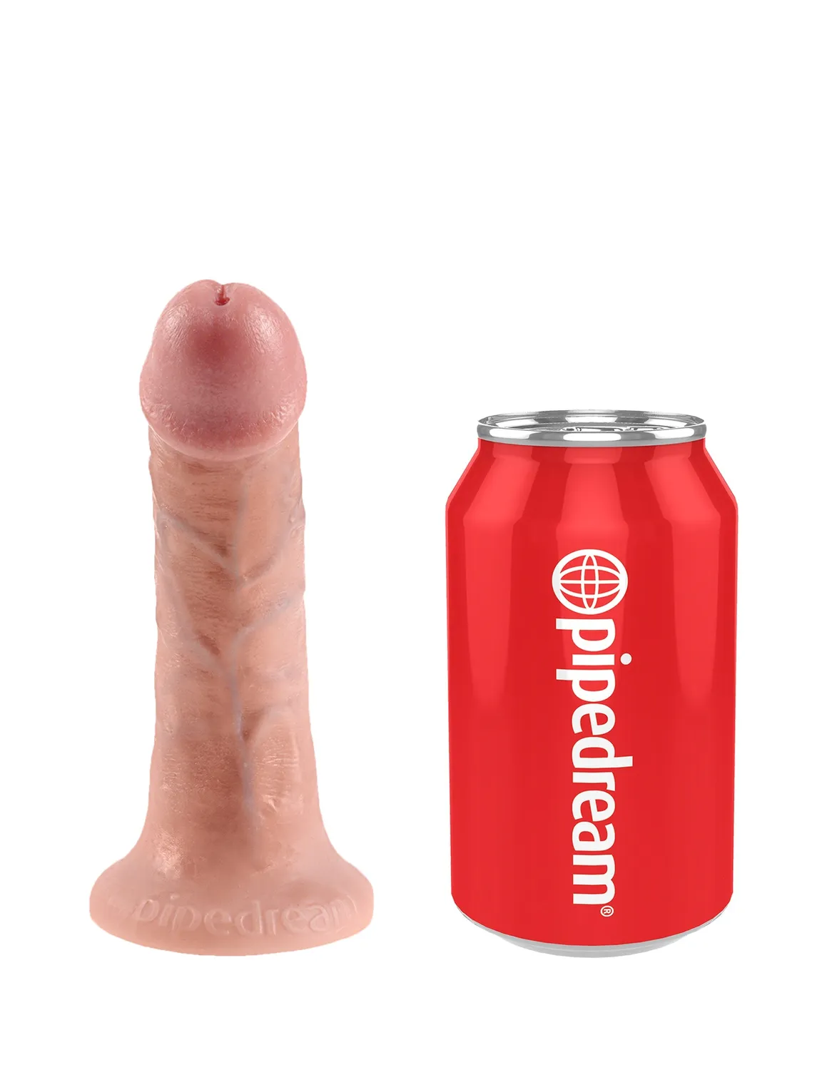Pipedream King Cock 6 inch strap-on set light met harnas