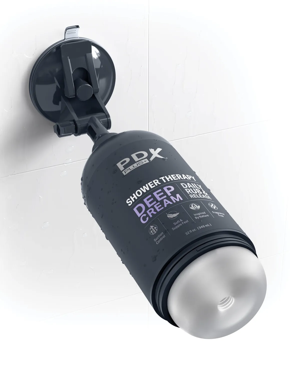 Pipedream PDX Plus Shower Therapy stroker shampoo fles