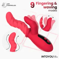 Intoyou Tingly vibrator met vingerbeweging en app
