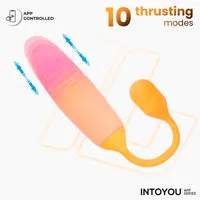 Intoyou NexEgg Motion stuwend ei app oranje/roze