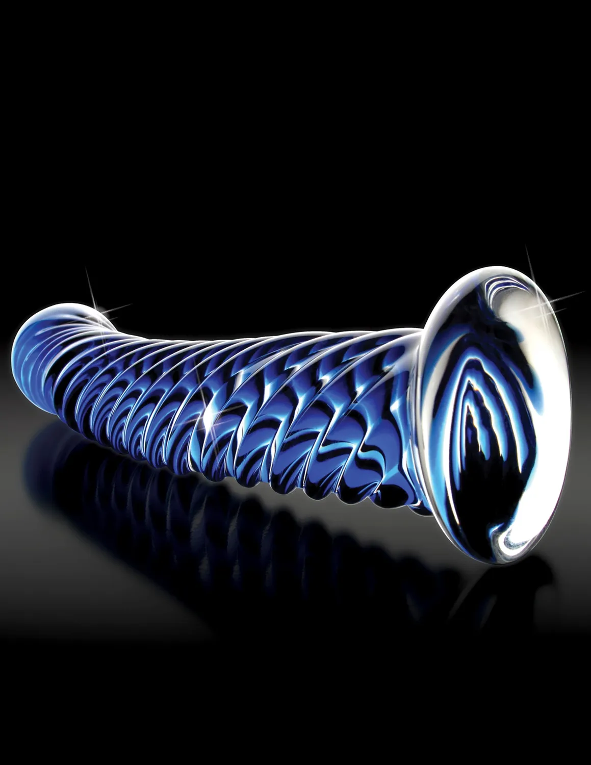 Pipedream Icicles No. 29 glazen dildo blauw handgemaakt