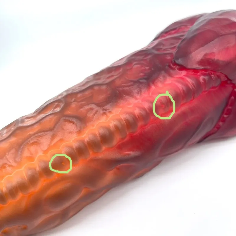 Tentickle Tendriss I L-UV Lava dildo medium flop