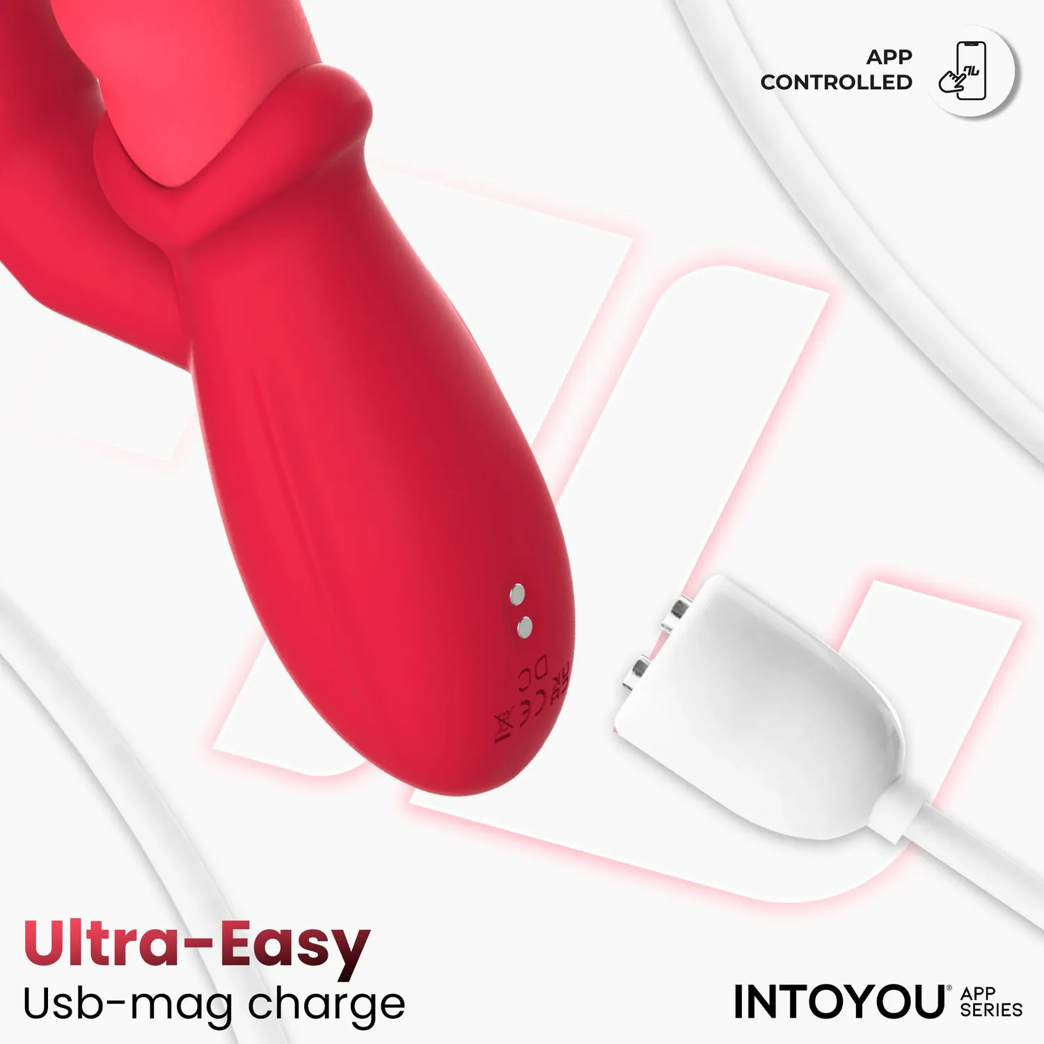 Intoyou Tingly waving vibrator clitorisvinger met app