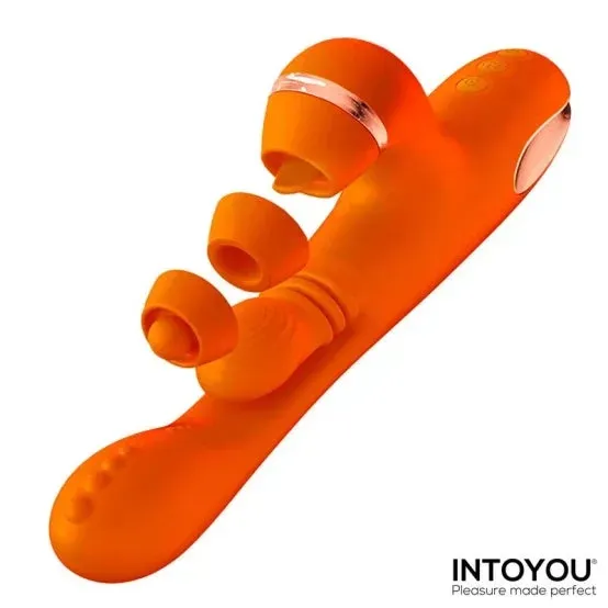 Intoyou Ethan 360 vibrator G-spot met opzetstukken
