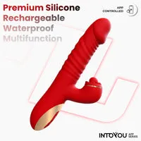 Intoyou Ascen stotende vibrator met app en 3 motors