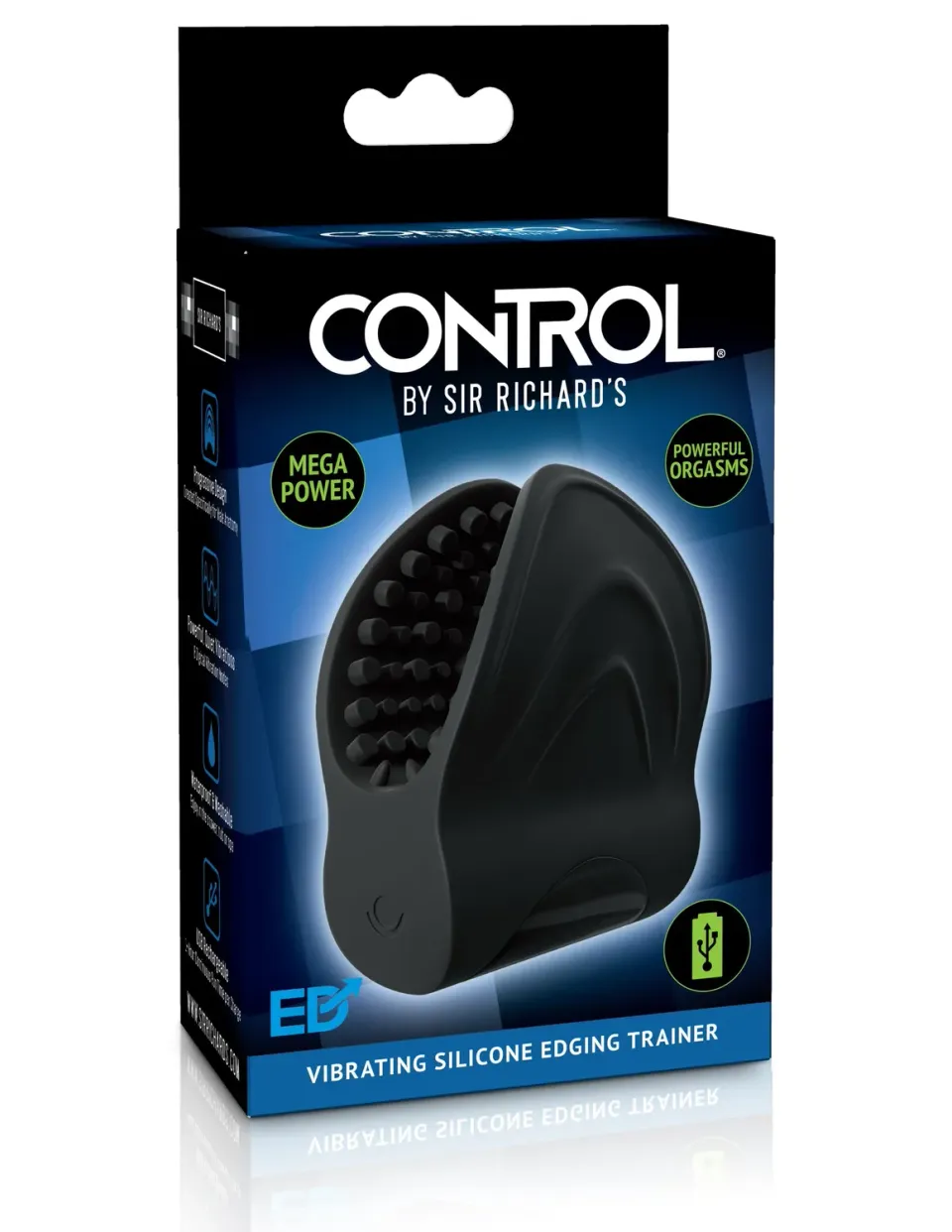 Sir Richard's Control Vibrating Edging Trainer siliconen