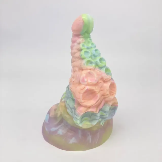 Tentickle Tenton Pastel Mix Rainbow dildo small zacht