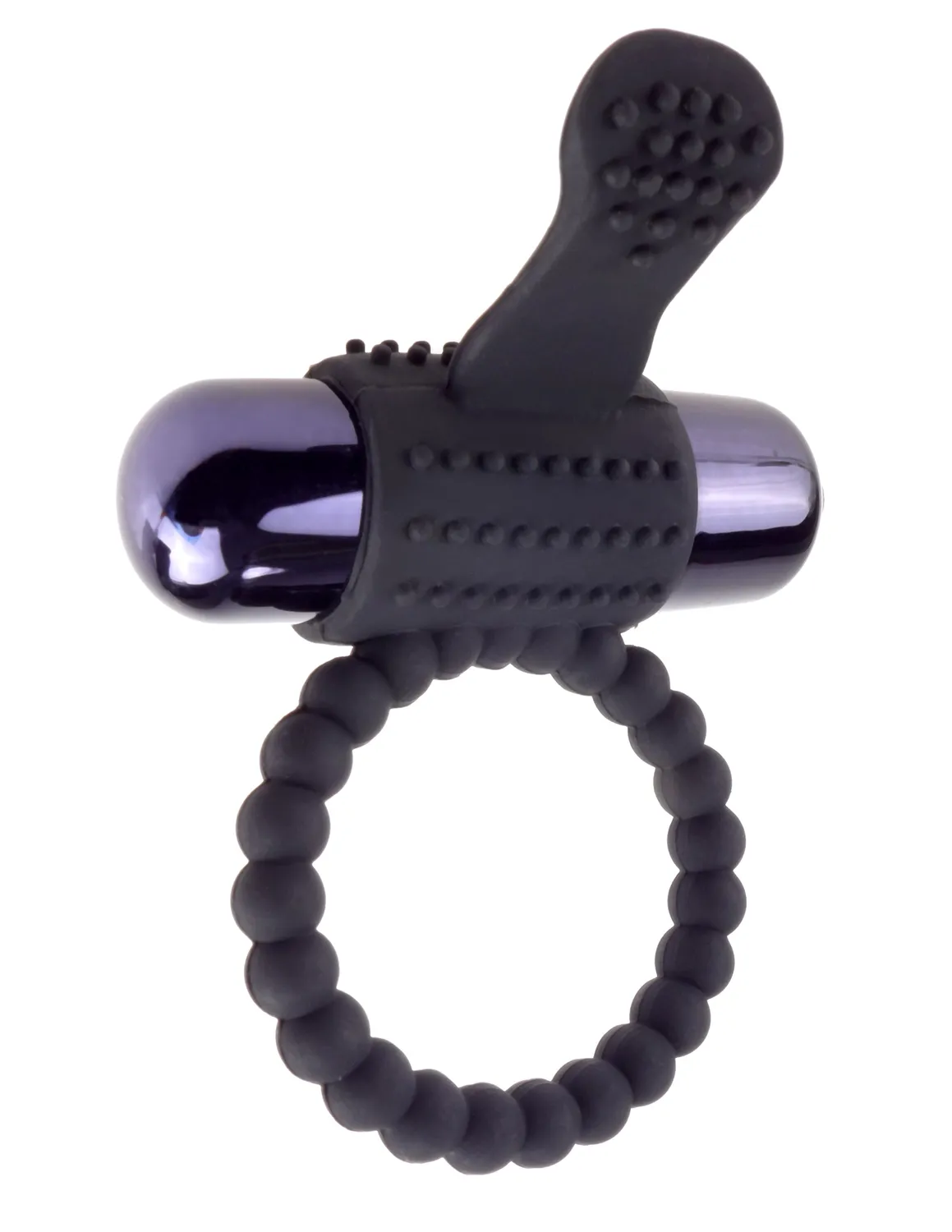 Pipedream Fantasy C-Ringz Vibrating Silicone Super Ring zwart trillend