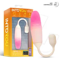 Intoyou NexEgg Motion vibrerend ei beige roze thrusting