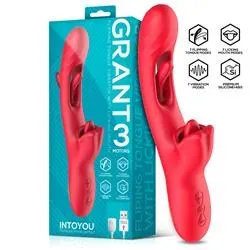 Intoyou Grant vibrator met 360° liktong
