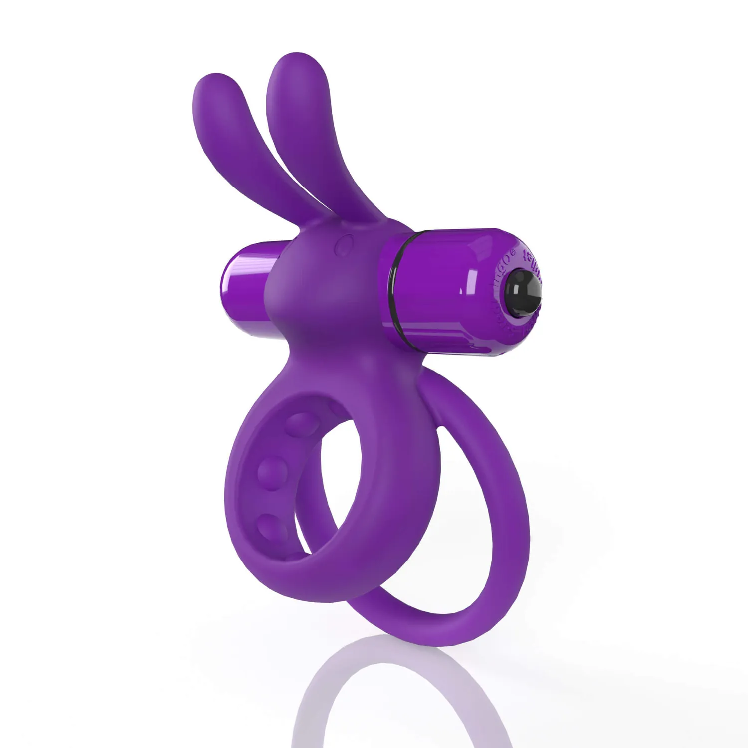 Screaming O 4B Ohare vibrerende cockring zwart diepe basvibratie