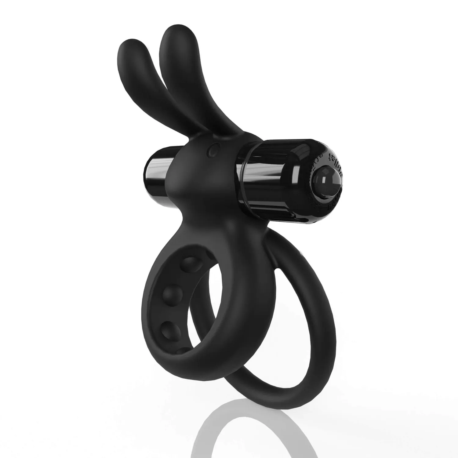 Screaming O 4B Ohare vibrerende cockring zwart diepe basvibratie