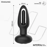 Intoyou Zack vibrerende buttplug met tong en app