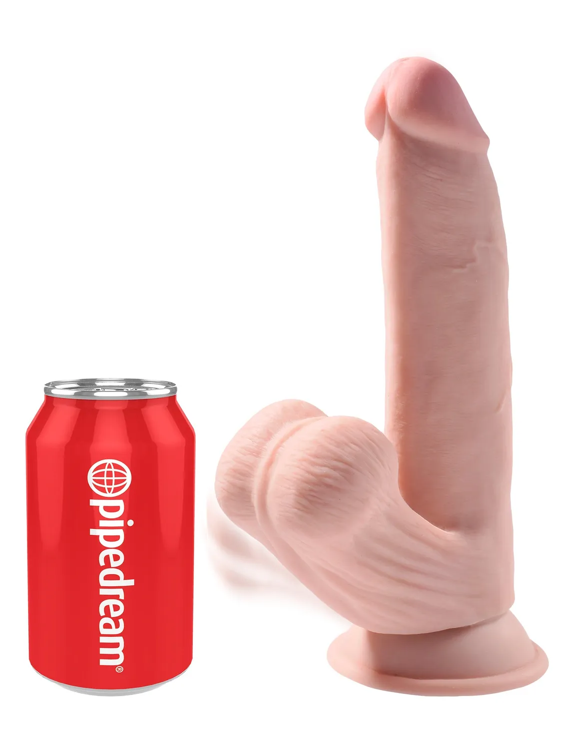 Pipedream King Cock Plus 8 Triple Density dildo light realistisch
