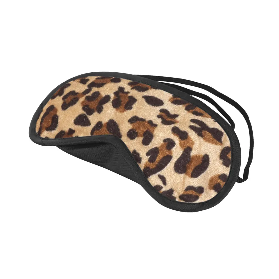 Lux Fetish Peek-A-Boo Love Mask blinddoek luipaard zacht