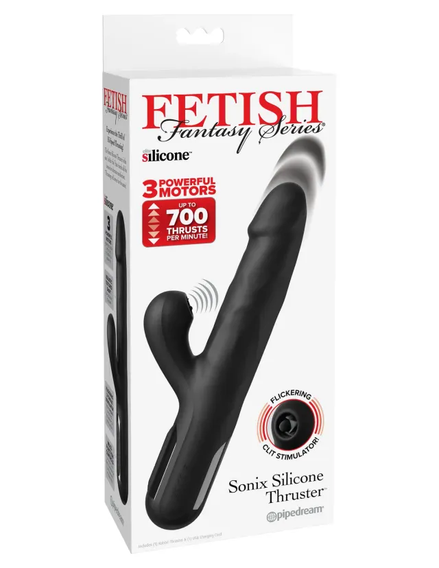 Pipedream Fetish Fantasy Sonix Silicone Thruster vibrator