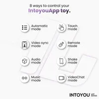 Intoyou Wingy vlindervibrator met app perzikroze