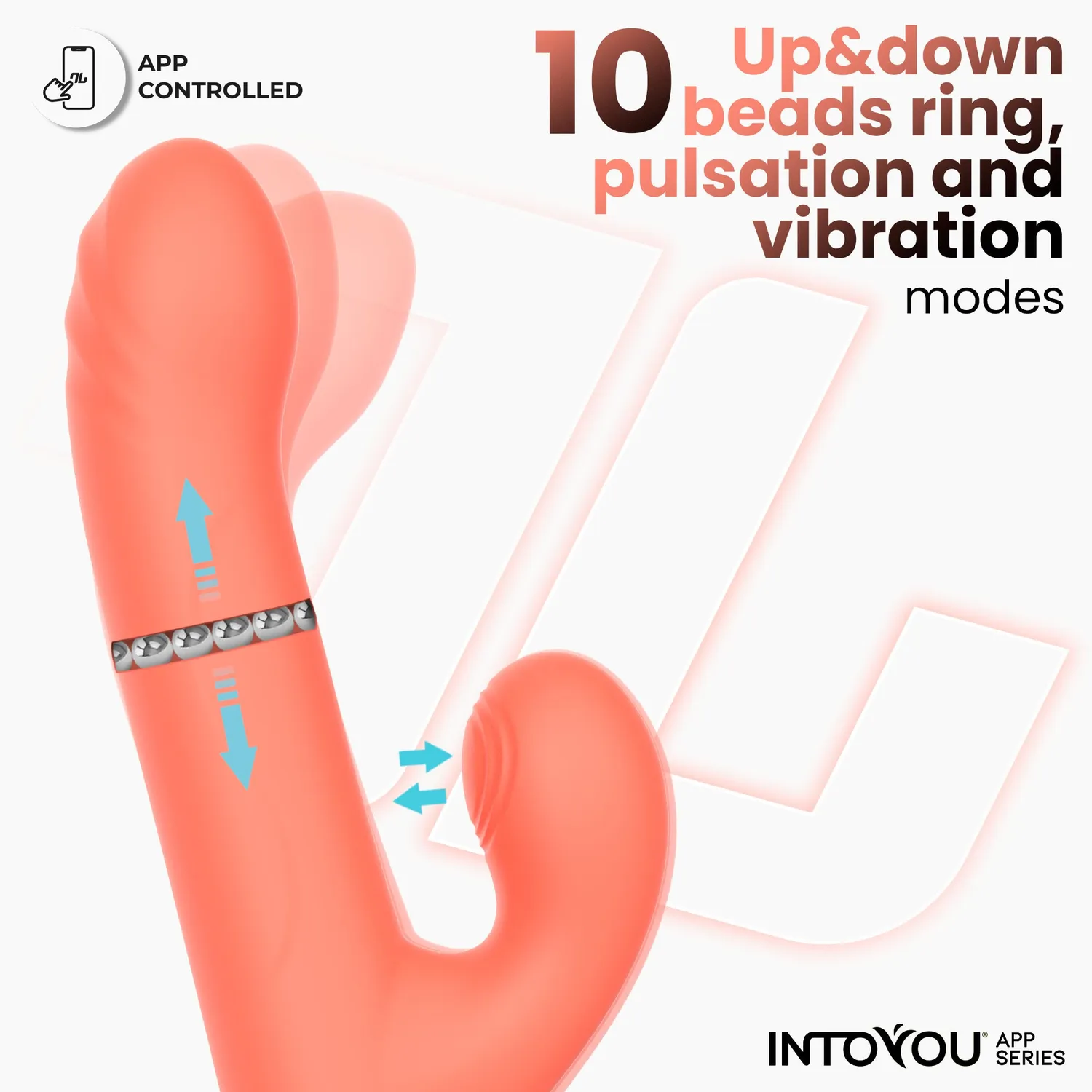 Intoyou Mindy G-spot vibrator met app en 4 functies