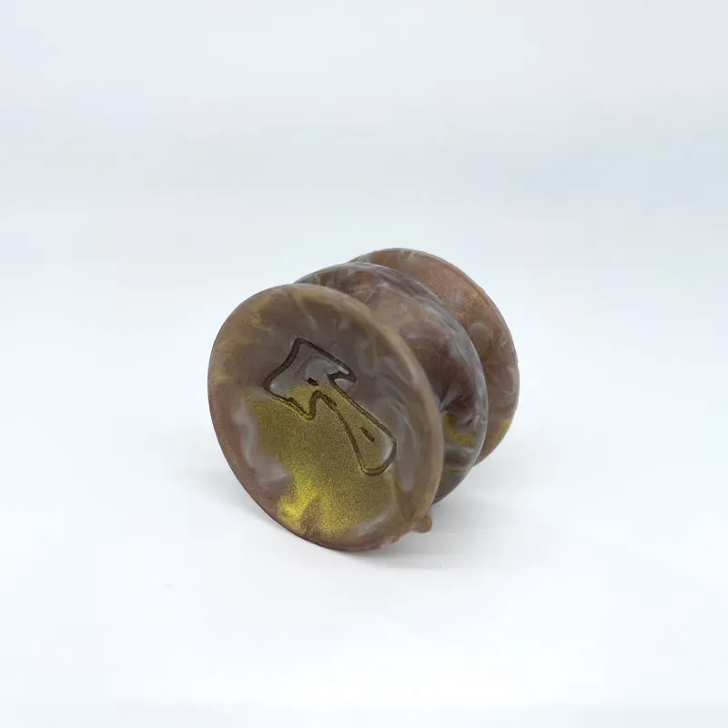 Tentickle Mocha Chai dubbelzijdige zuignap mini bruin