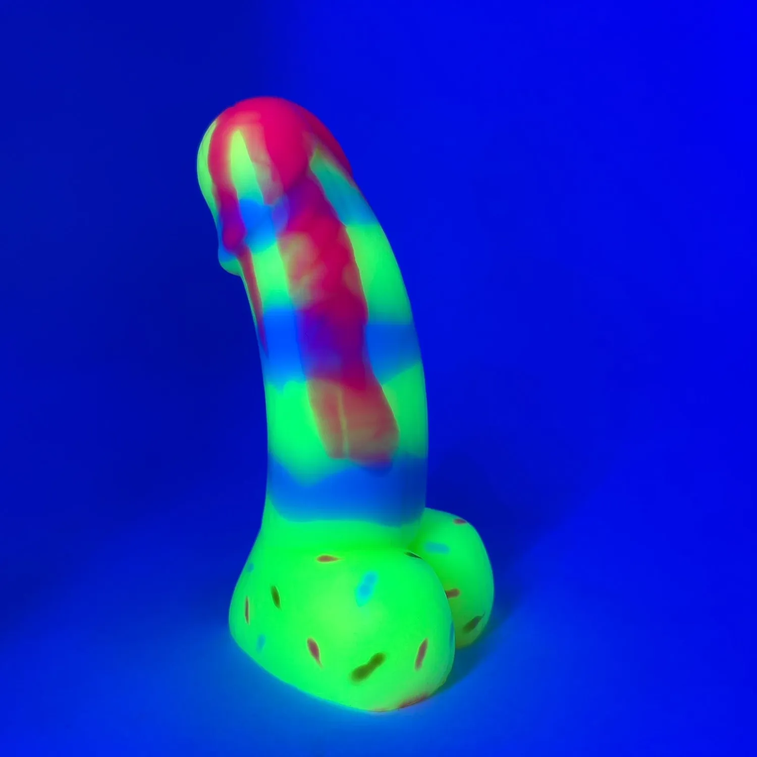 Tentickle Woodsman Cake Drip dildo mini soft pan pride flop